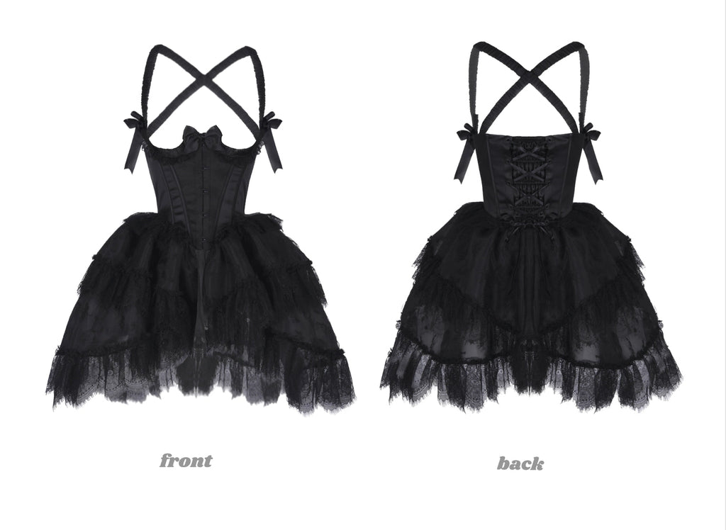Get trendy with [Nololita 3 years anniversary Pre-order] Transformed Butterfly Corset Dress Set -  available at Peiliee Shop. Grab yours for $30 today!
