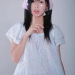 Get trendy with Mermaid Lagoon Mini Floral Dress - Dress available at Peiliee Shop. Grab yours for $58 today!