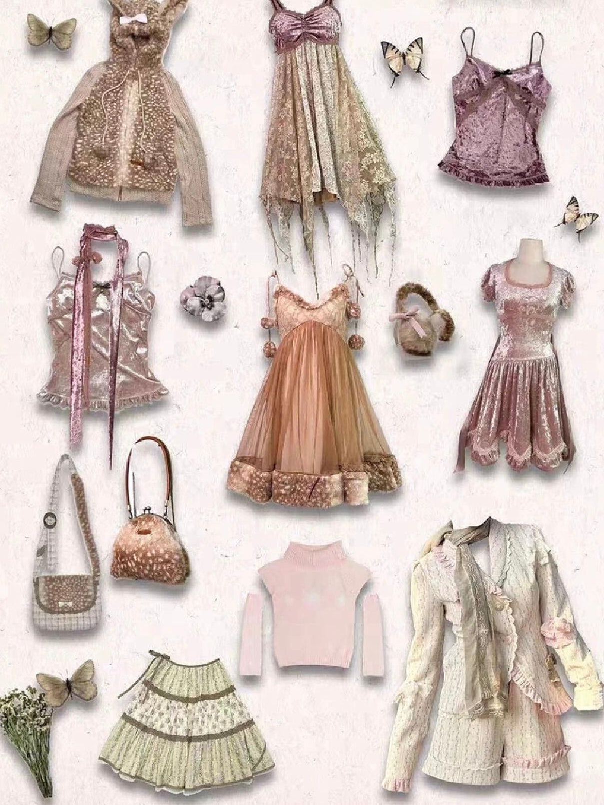 Rose island deer collection fawn collection whole collection design menu photo