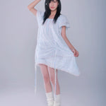 Get trendy with Mermaid Lagoon Mini Floral Dress - Dress available at Peiliee Shop. Grab yours for $58 today!