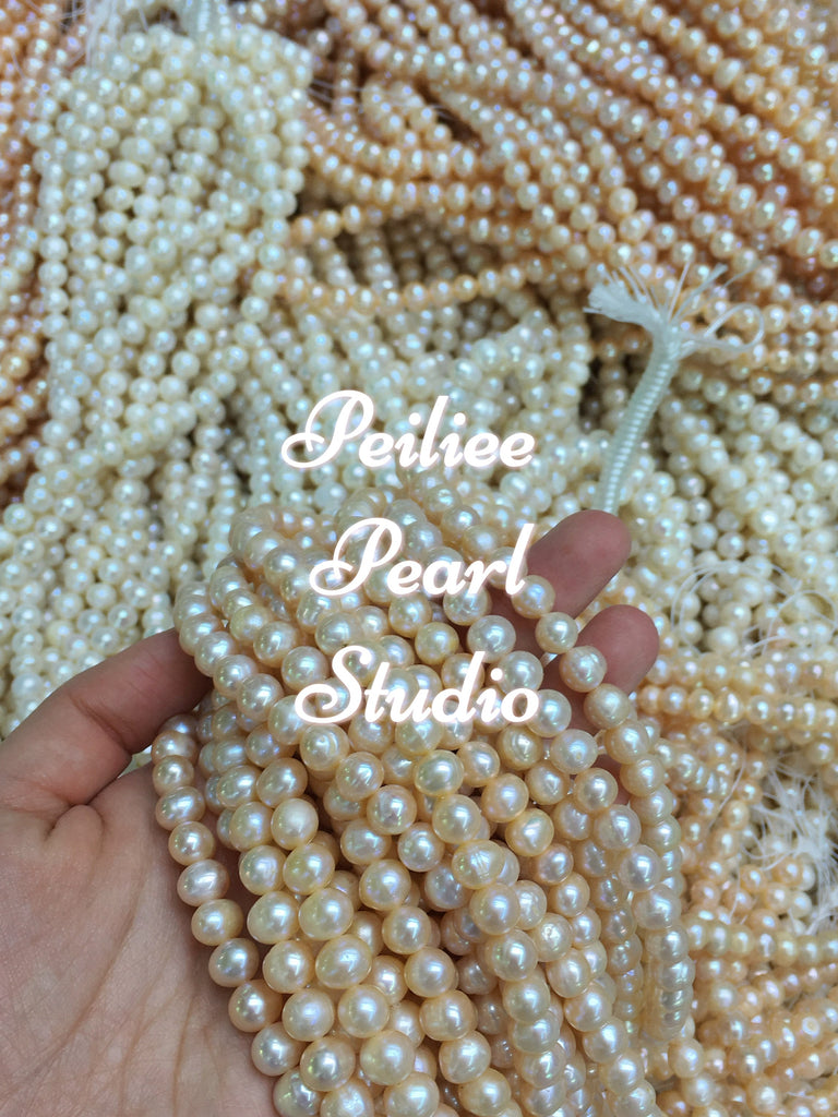 Get trendy with Princess Diana Crown Style 6-7mm Freshwater Pearl Ring -  available at Peiliee Shop. Grab yours for $19.90 today!