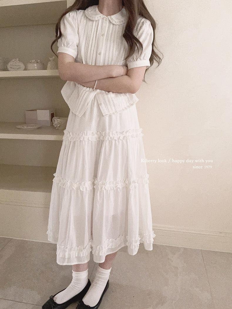 Get trendy with Angel voice midi skirt - available at Peiliee Shop. Grab yours for $24.80 today!
