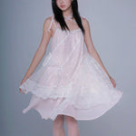 Get trendy with My baby pink soul - floral mini dress - Dress available at Peiliee Shop. Grab yours for $52 today!