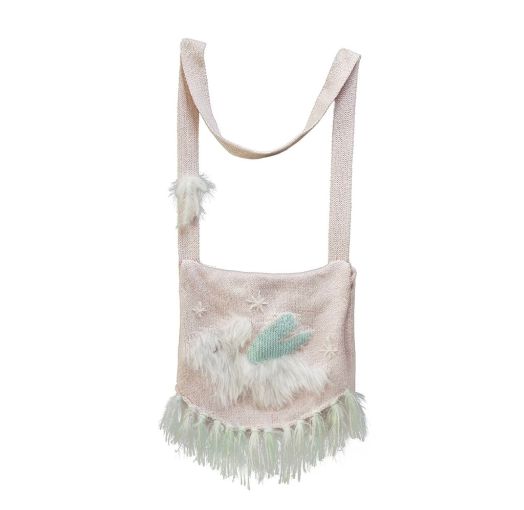 Get trendy with [Rose Island] Bunny Elf Crossbody Bag -  available at Peiliee Shop. Grab yours for $35.50 today!