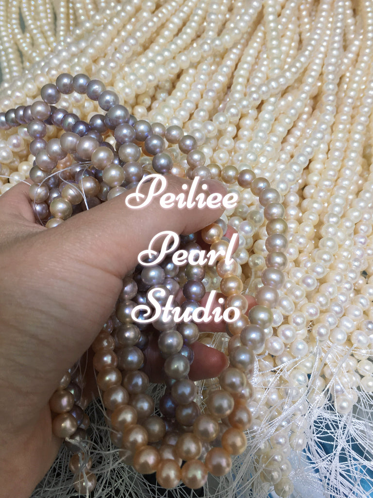 Get trendy with Love Me Like You Do Crystal 9-10mm Freshwater Pearl Ring -  available at Peiliee Shop. Grab yours for $19.90 today!