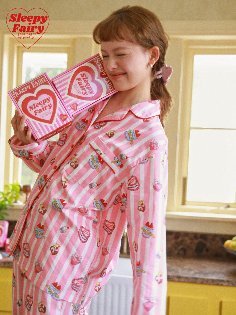 Get trendy with Made Of Sugar And Love - Best Gift For All Birthday Girls Pajamas Set -  available at Peiliee Shop. Grab yours for $45 today!