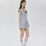 Get trendy with Just a little bit dramatic mini dress -  available at Peiliee Shop. Grab yours for $48 today!