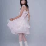 Get trendy with My baby pink soul - floral mini dress - Dress available at Peiliee Shop. Grab yours for $52 today!