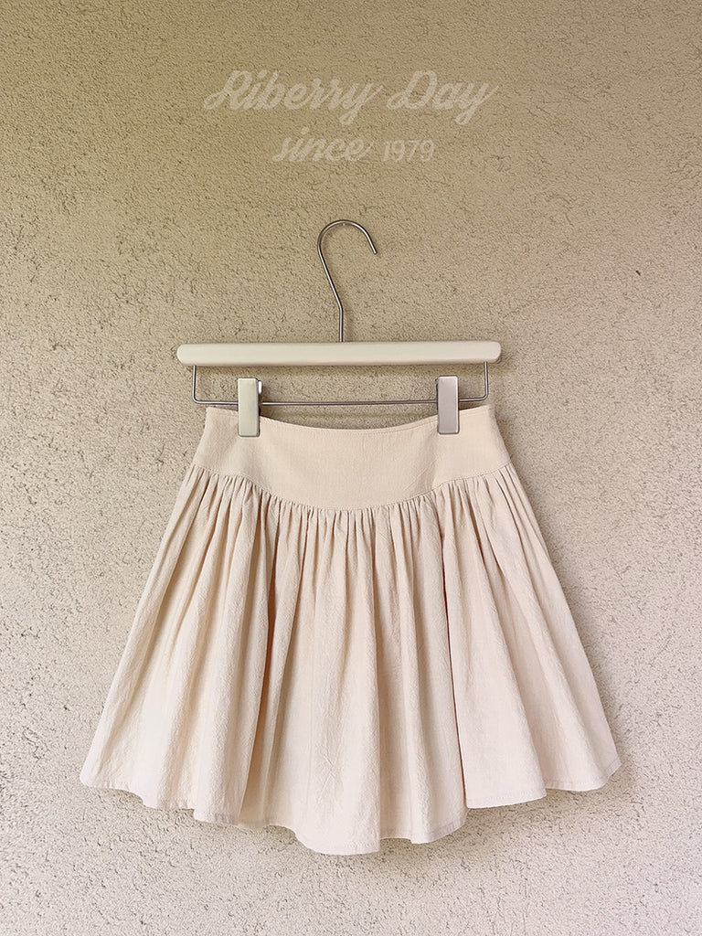 Get trendy with Doll Dream Cotton Mini Skirt with sweatshorts inside -  available at Peiliee Shop. Grab yours for $18 today!