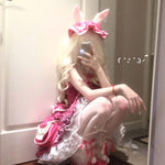 Get trendy with Christmas Respberry Pie Lolita Fashion Mini Dress - Dresses available at Peiliee Shop. Grab yours for $69 today!