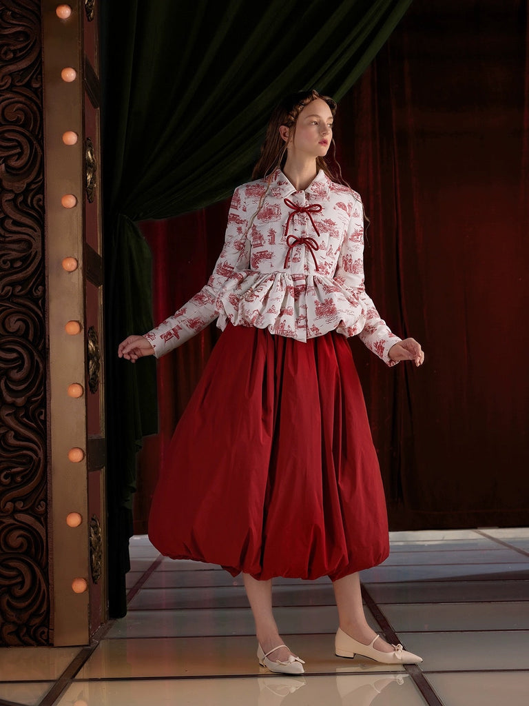 Get trendy with [UNOSA]Ruby Cloud Down Skirt -  available at Peiliee Shop. Grab yours for $84 today!