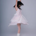 Get trendy with My baby pink soul - floral mini dress - Dress available at Peiliee Shop. Grab yours for $52 today!