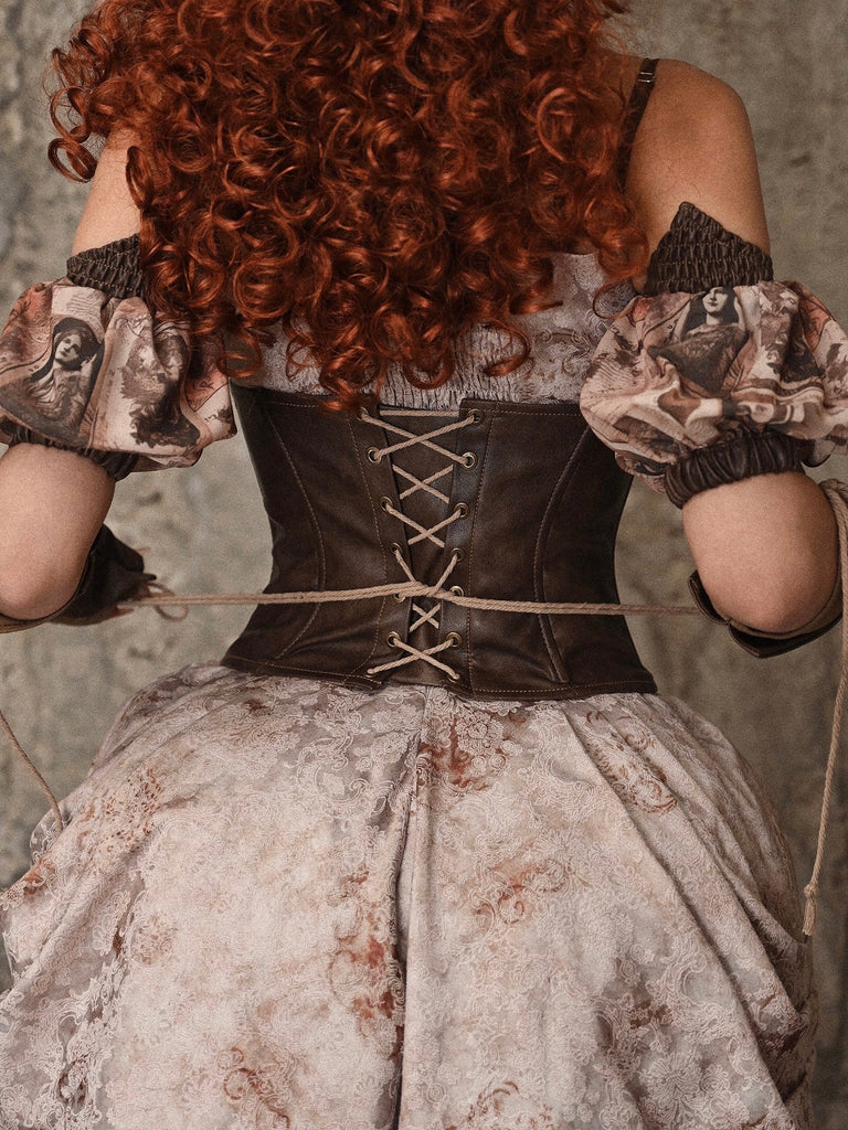 Get trendy with [Blood Supply] Dragon Era steampunk PU corset belt - Crop Top available at Peiliee Shop. Grab yours for $38 today!