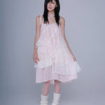 Get trendy with My baby pink soul - floral mini dress - Dress available at Peiliee Shop. Grab yours for $52 today!