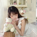 Get trendy with Cottage Angel Cotton Mini Dress - Dresses available at Peiliee Shop. Grab yours for $34 today!