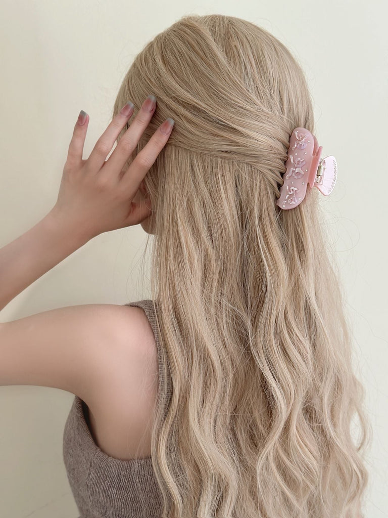 Get trendy with Sweet Ballerina actylic hair claw clips -  available at Peiliee Shop. Grab yours for $5.80 today!