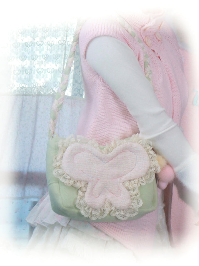 Get trendy with [Rose Island] Spring Butterfly Zipper Shoulder Bag - Handbags available at Peiliee Shop. Grab yours for $35.50 today!