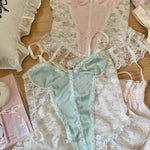 Get trendy with Mid summer nights dream lingerie  lace satin corset bustier with garter straps -  available at Peiliee Shop. Grab yours for $29 today!