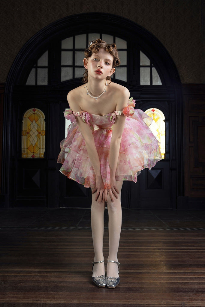 Get trendy with [UNOSA] Ballet Core Aroma Dress -  available at Peiliee Shop. Grab yours for $75 today!