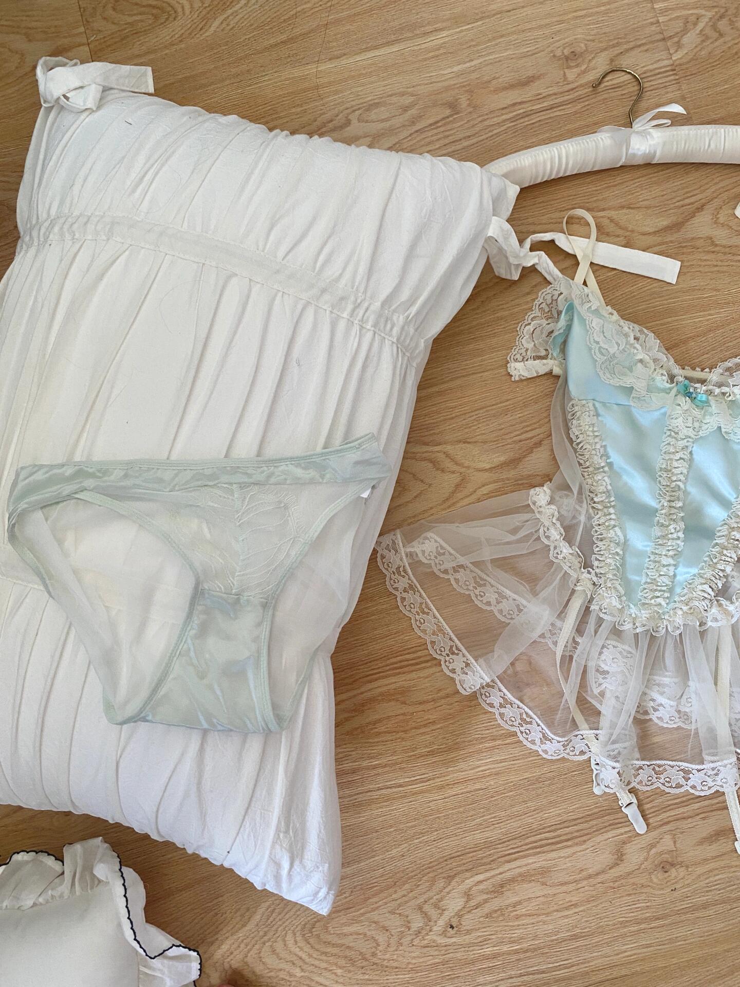 Get trendy with Mid summer nights dream lingerie lace satin corset bustier with garter straps - available at Peiliee Shop. Grab yours for $29 today!