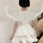 Get trendy with White Daisy Lover Cotton Set - Dresses available at Peiliee Shop. Grab yours for $35 today!