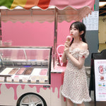 Get trendy with Picnic on a Sunny Afternoon Strawberry Mini Dress - Dresses available at Peiliee Shop. Grab yours for $42 today!