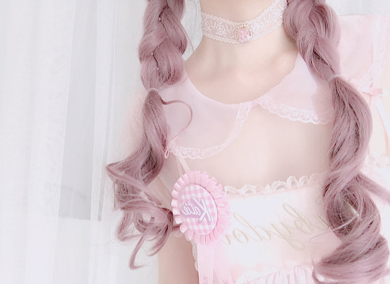 Get trendy with [2020 New] Yuki Hime Single Collar Pastel Babydoll Inner Blouse -  available at Peiliee Shop. Grab yours for $22 today!