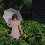 Get trendy with Picnic on a Sunny Afternoon Strawberry Mini Dress - Dresses available at Peiliee Shop. Grab yours for $42 today!