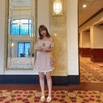 Get trendy with Picnic on a Sunny Afternoon Strawberry Mini Dress - Dresses available at Peiliee Shop. Grab yours for $42 today!