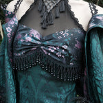 Get trendy with Evil Snake Qipao Style Slit Dress - Dresses available at Peiliee Shop. Grab yours for $59.90 today!