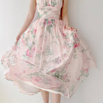 Get trendy with Lost In Dream Floral Dress Gown - Dresses available at Peiliee Shop. Grab yours for $46 today!