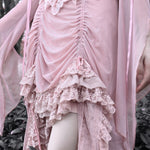 Get trendy with The Sakura Fairy Velvet Lace Dress - Dresses available at Peiliee Shop. Grab yours for $35.90 today!