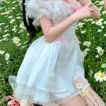 Get trendy with Daisy Amour Mini Dress - Dress available at Peiliee Shop. Grab yours for $49.90 today!