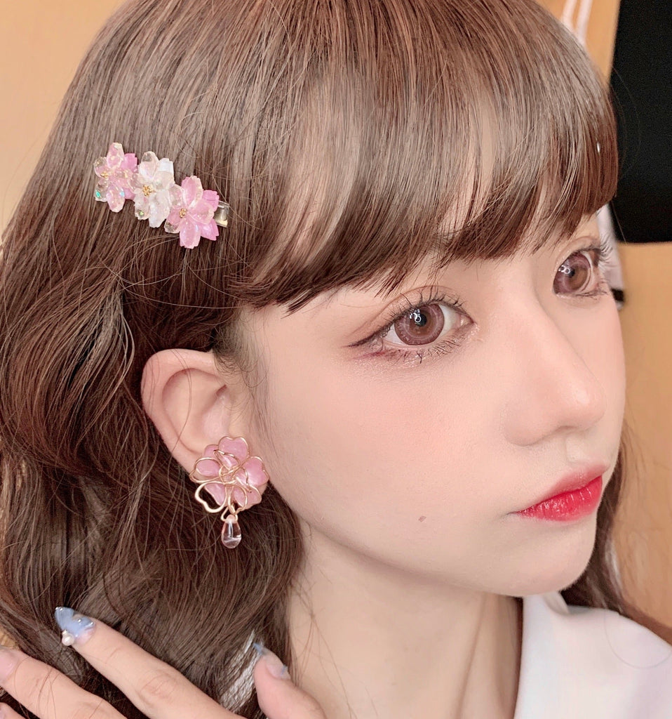 Get trendy with Sakura Rain Fairy Dream Handmade Ring Hairpin Necklace Set -  available at Peiliee Shop. Grab yours for $15 today!
