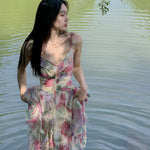 Get trendy with Flower Fairy Floral Dress - Dresses available at Peiliee Shop. Grab yours for $48 today!