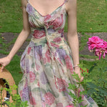 Get trendy with Flower Fairy Floral Dress - Dresses available at Peiliee Shop. Grab yours for $48 today!