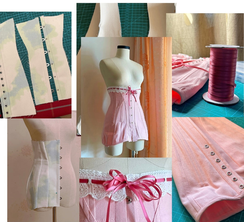 Get trendy with Hourglass Vintage Corset waist cincher - available at Peiliee Shop. Grab yours for $85 today!