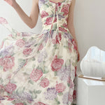 Get trendy with Flower Fairy Floral Dress - Dresses available at Peiliee Shop. Grab yours for $48 today!