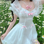 Get trendy with Daisy Amour Mini Dress - Dress available at Peiliee Shop. Grab yours for $49.90 today!