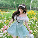 Get trendy with Daisy Amour Mini Dress - Dress available at Peiliee Shop. Grab yours for $49.90 today!