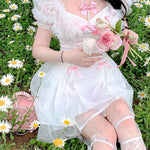 Get trendy with Daisy Amour Mini Dress - Dress available at Peiliee Shop. Grab yours for $49.90 today!