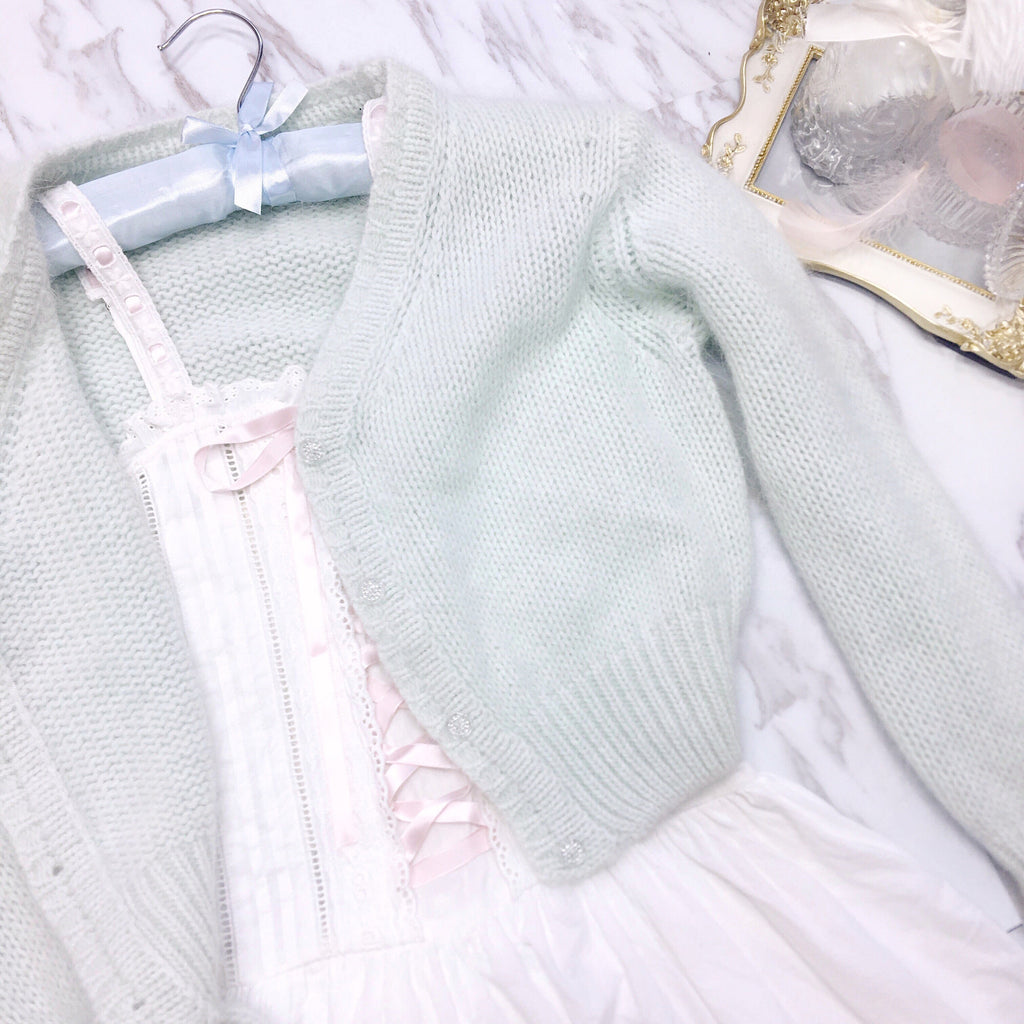 Get trendy with [Made By Peiliee] You are the dreams in my heart Cardigan -  available at Peiliee Shop. Grab yours for $45 today!