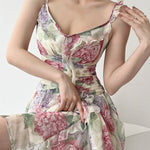 Get trendy with Flower Fairy Floral Dress - Dresses available at Peiliee Shop. Grab yours for $48 today!