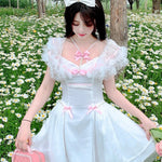 Get trendy with Daisy Amour Mini Dress - Dress available at Peiliee Shop. Grab yours for $49.90 today!