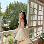 Get trendy with Silky Moonlight Mini Dress - Dresses available at Peiliee Shop. Grab yours for $46 today!