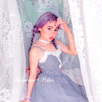 Get trendy with Ballet Dream Babydoll Ballerina gingham dress - Dress available at Peiliee Shop. Grab yours for $36 today!