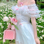 Get trendy with Daisy Amour Mini Dress - Dress available at Peiliee Shop. Grab yours for $49.90 today!