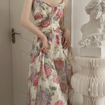 Get trendy with Flower Fairy Floral Dress - Dresses available at Peiliee Shop. Grab yours for $48 today!