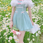 Get trendy with Daisy Amour Mini Dress - Dress available at Peiliee Shop. Grab yours for $49.90 today!