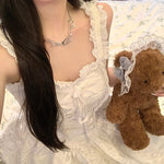 Get trendy with Angel like floral cotton mini dress -  available at Peiliee Shop. Grab yours for $39.90 today!